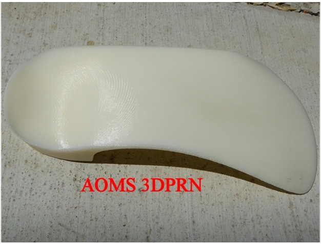 Sharp Shape AOMS 3DPRN Orthotic Made Outside